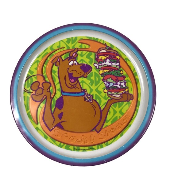 Vintage 2000’s Scooby Doo Plate Preowned - Picture 1 of 7